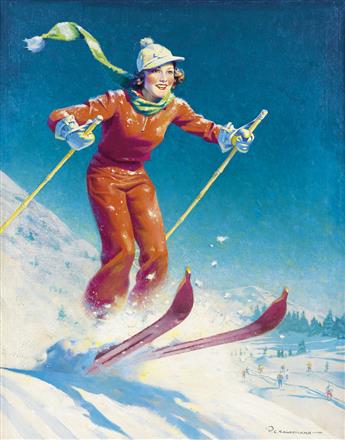ROBERT KAUFFMANN. Hitting the slopes.